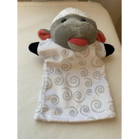 Lot 2 Hand Puppets Cow Plush Evriholder Big Mouth Melissa & Doug Lamb (No Tag) - Picture 11 of 12